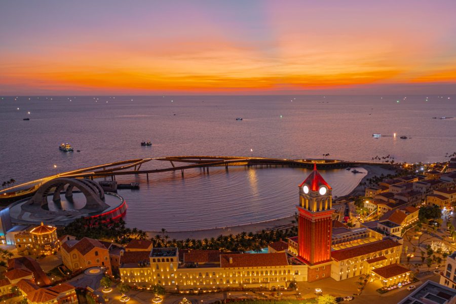 Aerial view from Thala Hotel